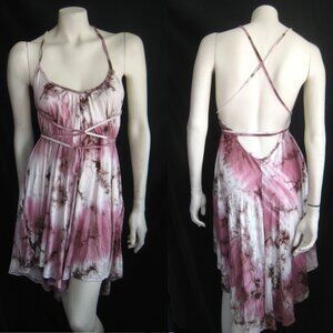 Warrior Within convertible tie-dye dress, XS